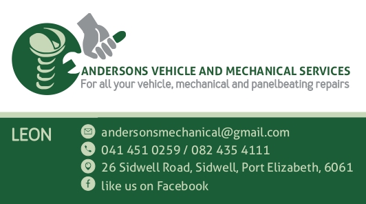 Company Business Card Details